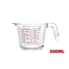 MEDIDOR DE VIDRIO 500ML 13X9X9