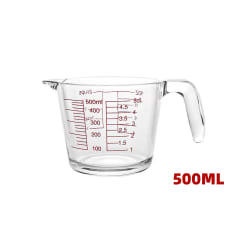 MEDIDOR DE VIDRIO 500ML 13X9X9