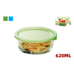 CONTENEDOR DE VIDRIO PARA HORNO MICROONDAS 620L 15*15*5.9CM