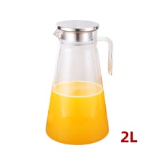 JARRA PLASTICA CON TAPA 2 LITROS | 12 UNID