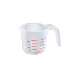 JARRA MEDIDORA PLASTICA 250ML | 24 UNID