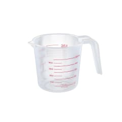 JARRA MEDIDORA PLASTICA 500ML