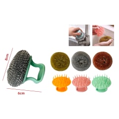 VIRUTILLA CON MANGO PLASTICO 8X6CM | 24 UNID