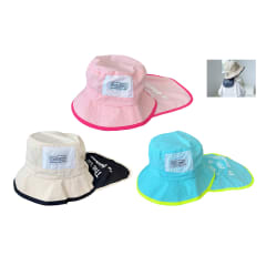 SOMBRERO INFANTIL UNISEX CON PROTECCION DE CUELLO 54CM