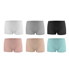 PANTALETA DE MUJER ACANALADO ALGODÓN LISO