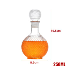 BOTELLA PARA LICORES CAPACIDAD 250ML