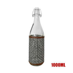 BOTELLA DE VIDRIO HERMETICA 1000ML