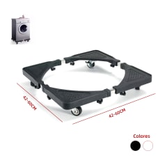 Base móvil ajustable Universal lavadora y nevera