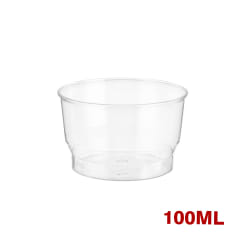 VASO TRANSPARENTE 100ML