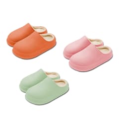 SANDALIA DE GOMA MUJER CON CHIPORRO LISO BLANCO TALLA 35-40 | 48 UNID