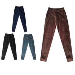 PANTALON VR. PLUSH FORRADA CONCHIPORRO BOLSILLO CON CIERRE