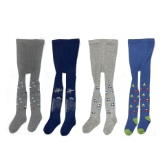 BALLERINA DE NIÑO DISEÑOS AUTOS/BARCOS ALGODÓN  TALLA  6-8 | 12 UNID