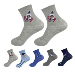 CALCETINES DE NIÑO DISEÑOS ASTRONAUTA TALLA  9-12  | 12 UNID