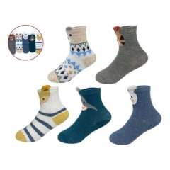 CALCETINES DE BEBE NIÑO CON PUÑOS TALLA 9-18 MESES | 12 UNID