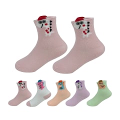 CALCETINES BEBE NIÑA DINOSAURIO TALLA 18-24 MESES | 12 UNID