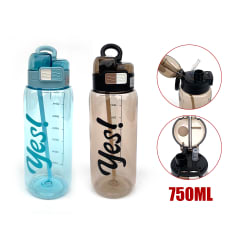 BOTELLA PARA AGUA PLÁSTICO 750 ML