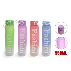 BOTELLA PARA AGUA PLASTICA 550ML