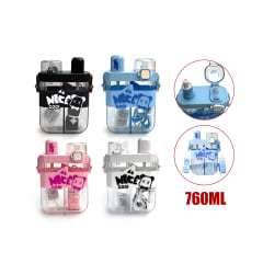 BOTELLA PARA AGUA PLASTICO 760ML