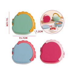 CAJA LONCHERA DOS NIVELES 14.1x15x7.2CM