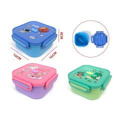 CAJA LONCHERA DISEÑO 16X16X8CM 