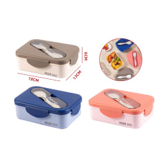 CAJA LONCHERA COLO LISO 18x13x6CM