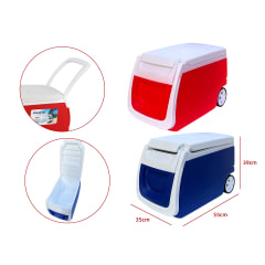 COOLER CON RUEDAS 35L 39X55X35CM