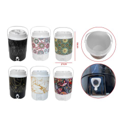 COOLER REDONDO CON DISEÑO 8L 35X21CM