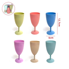 SET DE COPAS PLASTICAS 6X12.7CM