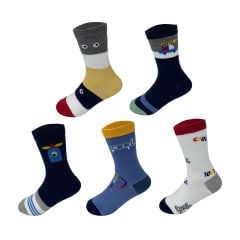 CALCETIN NIÑO MEDIA CAÑA DISEÑO SURTIDO 3-6 AÑOS