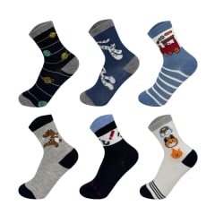 CALCETIN NIÑO ALGODON DIBUJO SURTIDO  3-6 AÑOS / solo venta por mayor