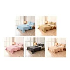 SET DE SABANA  180*220CM Y UNO FUNDA ALMOHADA  50*70CM