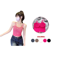 PETO CON BRILLO Y RELLENO TALLA UNICA | COLORES SURTIDOS