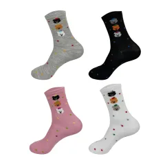 CALCETIN MUJER OSO ECONOMICO COLORES SURTIDOS