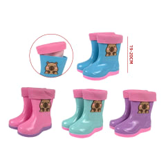 BOTAS DE AGUA TALLAS 31-35 PARA NIÑAS /CAÑA  15-17CM