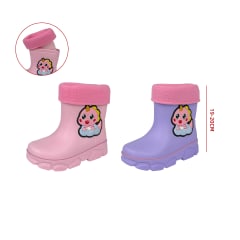 Botas de agua para niñas tallas  30-35/ caña alta 15cm | venta por mayor