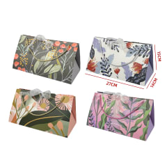 BOLSAS DE REGALO FLORALES 15.5X27X14CM