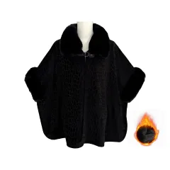 PONCHO TEXTURA JACQUARD 110X158CM