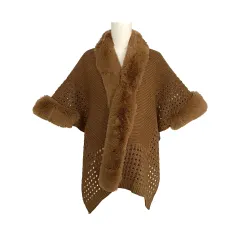 PONCHO TEJIDO 110X160CM