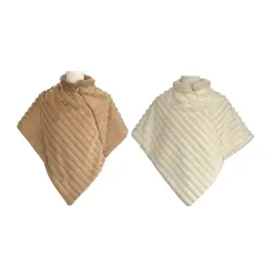 PONCHO CON CIERRE DIAGONAL 55X55CM