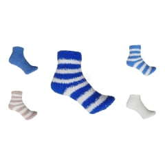CALCETINES DE BEBE NIÑO DISEÑOS RAYAS CON COLORES TALLA 9-18 | 12 UNID