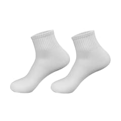 CALCETINES BLANCO NIÑO MEDIA CAÑA TALLA 2 | 12 UNID
