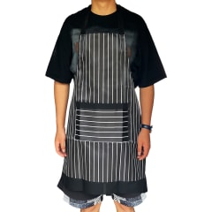 DELANTAL DISEÑO RAYA PARA COCINA | 12 UNID