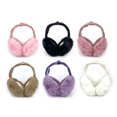 TAPA OREJAS PLEGABLE LISO  TALLA UNICA | 12 UNID