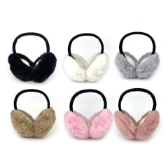 TAPA OREJAS PLEGABLE COLOR LISO  TALLA UNICA | 12 UNID