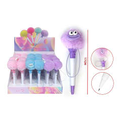 LAPIZ DISEÑO POMPON 17CM