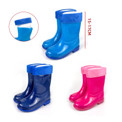 BOTAS DE AGUA INFANTIL  TALLA 30-35 MEDIDA 15-17CM 