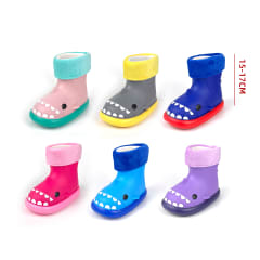BOTAS DE AGUA INFANTIL TIBURON TALLA 26-30 MEDIDA 15-17CM 