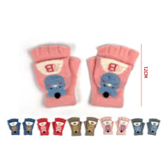 GUANTE MITON LANA DISEÑO OSO 12CM