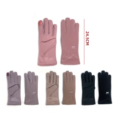 GUANTE MUJER  POLAR FORRADO TACTIL 24.5*9CM