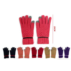 GUANTE DE LANA TACTIL MUJER  20CM 